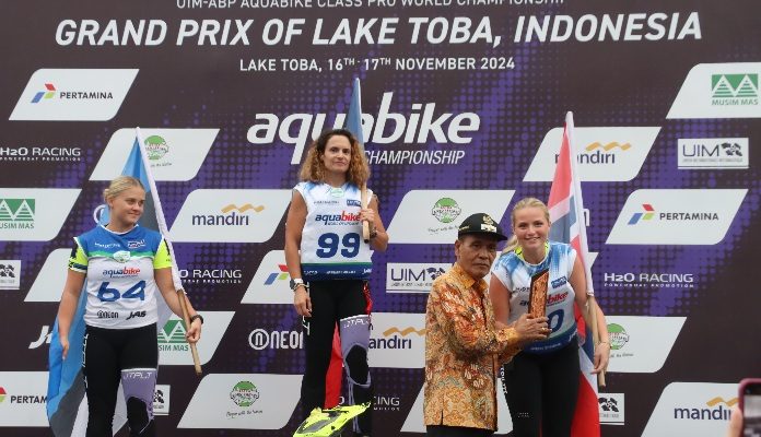 Aquabike Jetski World Championship 2024 di Danau Toba Sukses, Cetak Rekor MURI dan Kukuhkan Juara Dunia