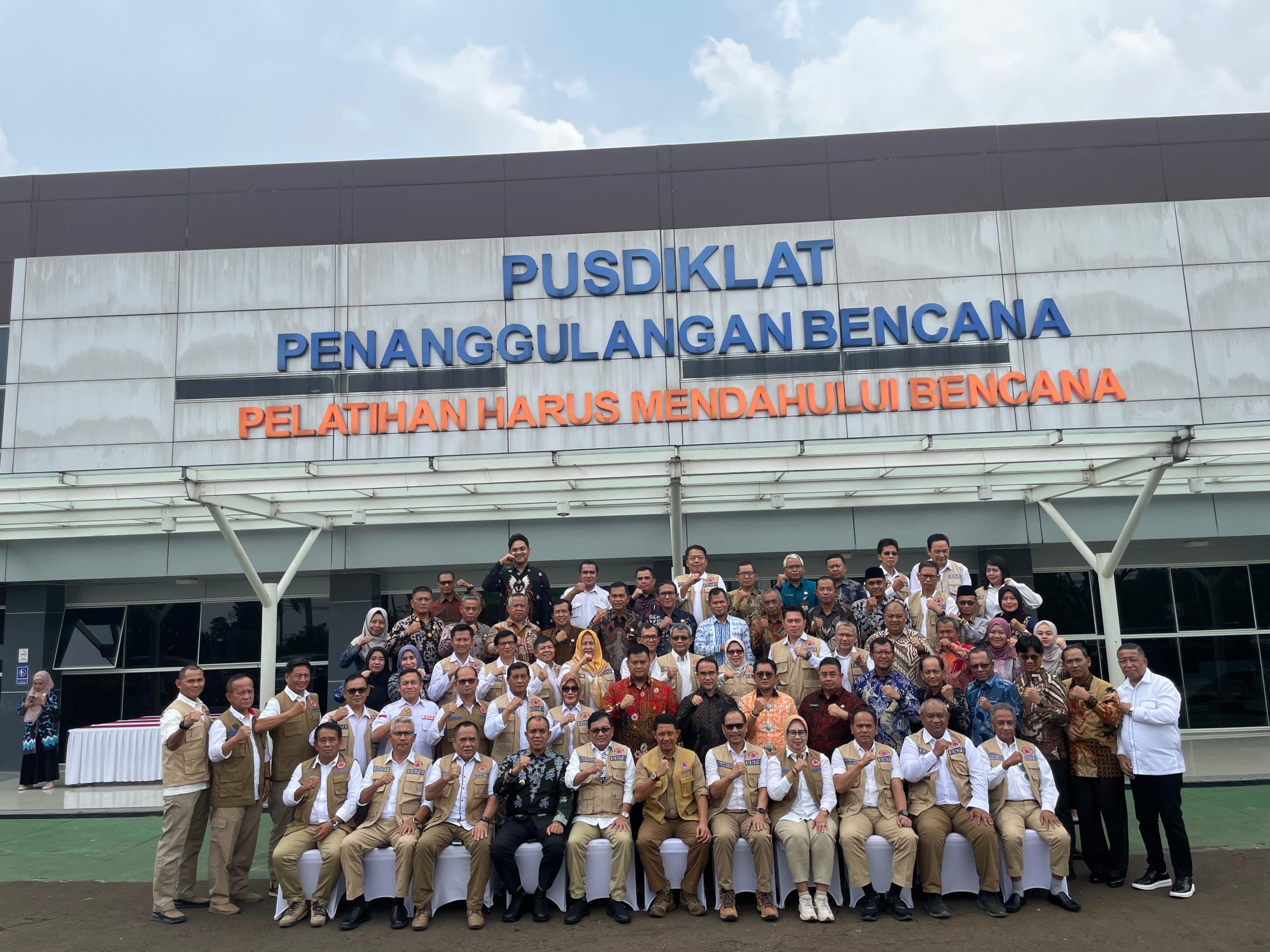 Pj. Bupati Langkat Hadiri Silaturahmi dan Pelatihan BPBD di Bogor, Tingkatkan Kapasitas Penanggulangan Bencana