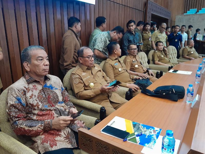 Sekdako Binjai Hadiri Rapat Kerja Kesiapan Pilkada Bersama Komisi II DPR RI