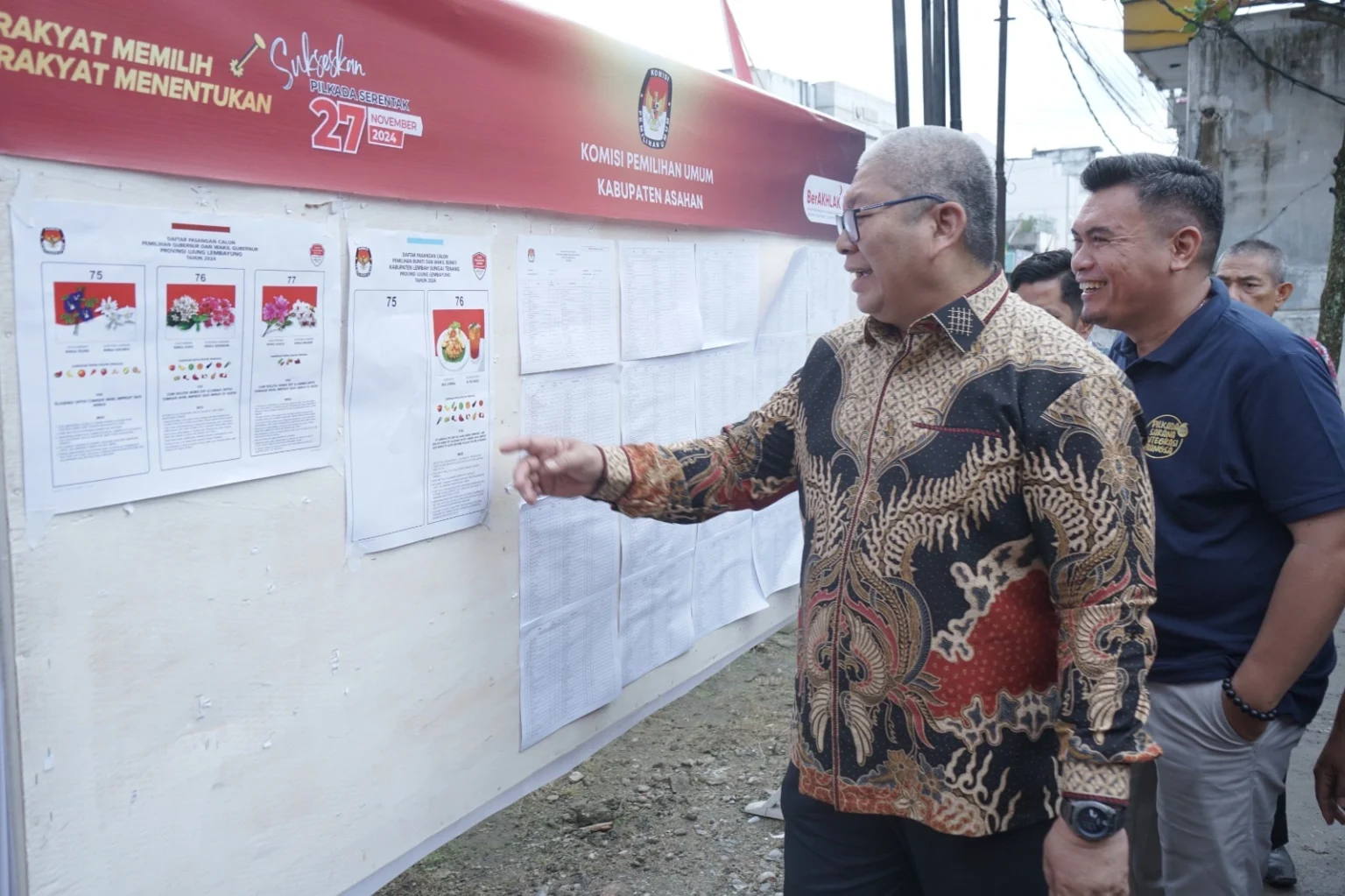 KPU Kabupaten Asahan Gelar Simulasi Pemungutan dan Penghitungan Suara Pilkada Serentak 2024