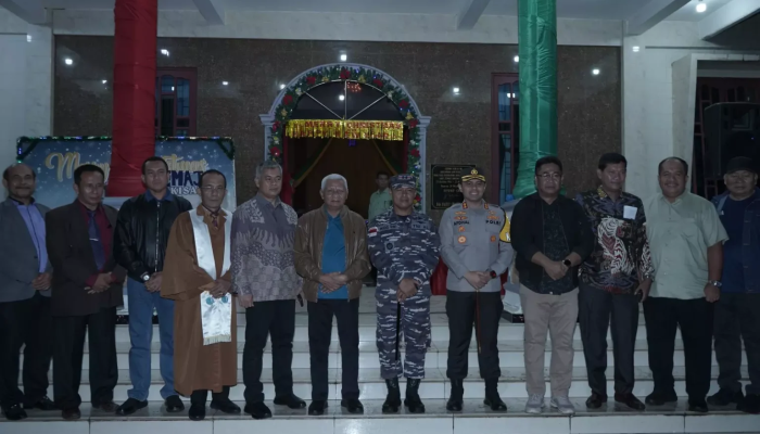 Bupati Asahan dan Forkopimda Pantau Gereja, Pastikan Perayaan Natal Aman dan Nyaman