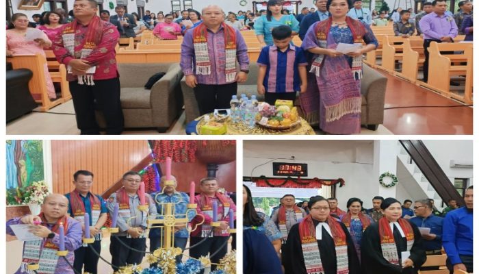 Perayaan Natal Perdana PLN Indonesia Power UBP Labuhan Angin Penuh Sukacita, Ditandai dengan Aksi Sosial