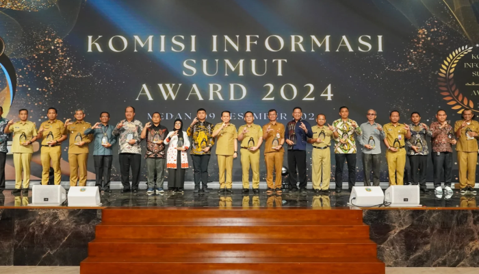 Pemkab Asahan Raih Penghargaan Keterbukaan Informasi Publik Sumut 2024