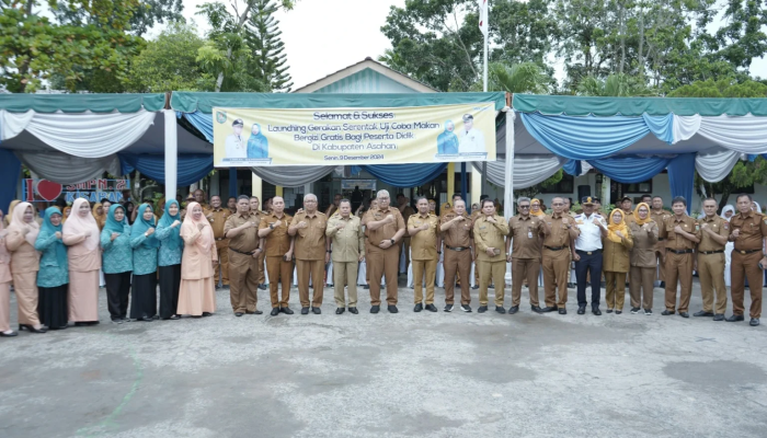 Pemkab Asahan Launching Gerakan Makanan Bergizi untuk Peserta Didik
