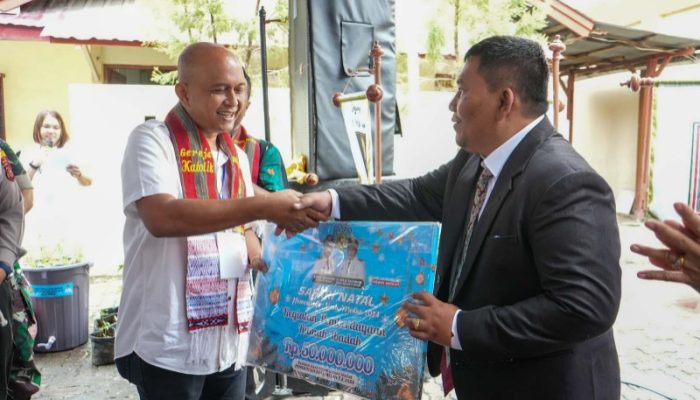 Pemko Medan Salurkan Bantuan Rp50 Juta untuk Renovasi Gereja Santa Maria Pintu Surga