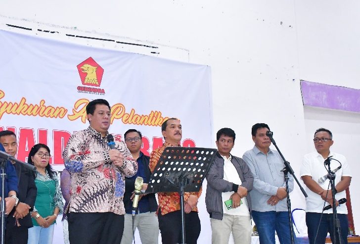 Bupati Samosir Hadiri Syukuran Pelantikan Anggota DPRD Terpilih Renaldi Naibaho