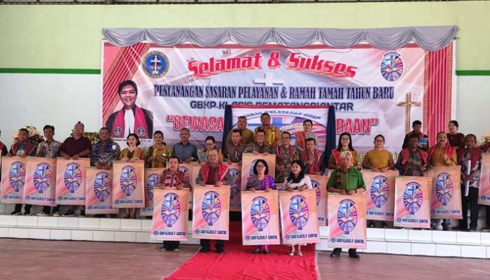 Acara Pencanangan Sasaran Pelayanan GBKP Tahun 2025 Klasis Pematangsiantar yang Dipusatkan di Sibolga Sukses