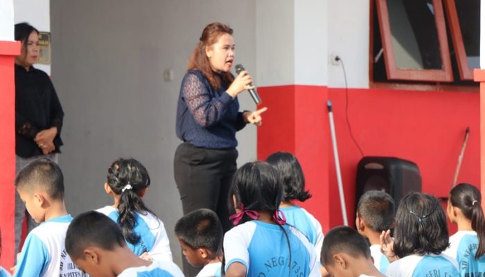 DLH Toba Kenalkan Sampah dan Dampaknya Sejak Dini Kepada Anak