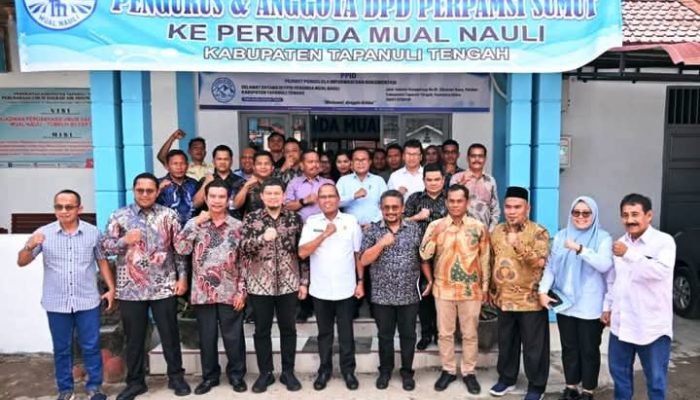 PD Perpamsi Sumut Kunker ke Perumda Mual Nauli Tapteng