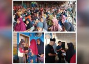 Bakhtiar Ahmad Sibarani dan Istri Berbagi Zakat kepada Seribu Orang Warga Sibolga