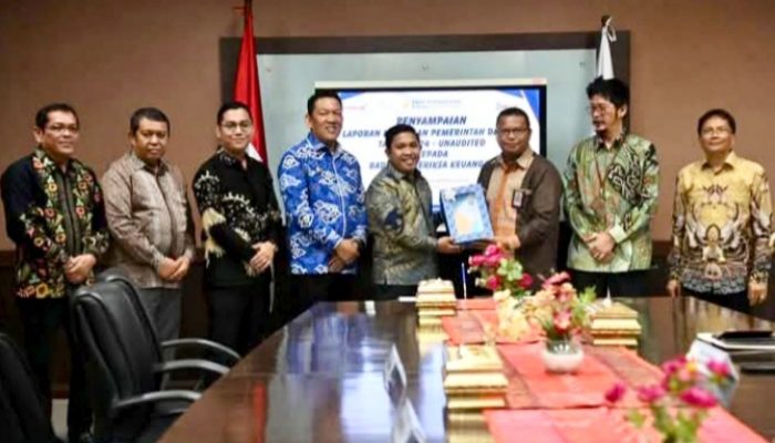 Wali Kota Sibolga Serahkan LKPD 2024 ke BPK, Lebih Cepat dari Batas yang Ditentukan