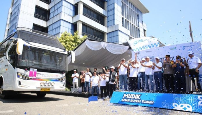 Mudik Gratis BUMN, Pelindo Multi Terminal Berangkatkan Ratusan Pemudik dari Medan