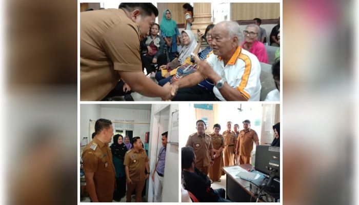 Wali Kota Sibolga dan Wakil Sidak di Hari Pertama Kerja, Warga Sambut Positif