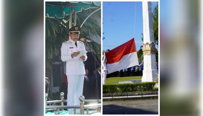 Wali Kota Tebingtinggi Pimpin Upacara Peringatan Hari Otonomi Daerah Ke-XXIX