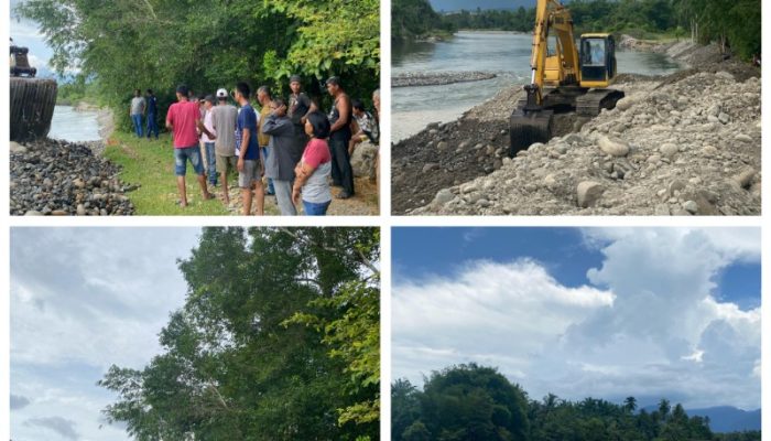 Alat Berat Pemkab Tapteng Mau Ditarik dari Barus, Warga Siap Menghadang Karena Masih Dibutuhkan