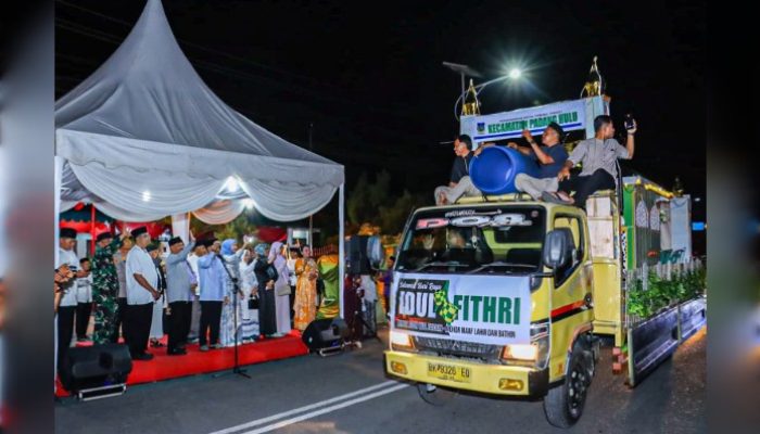 Pengamanan Malam Takbiran di Tebingtinggi Berjalan Lancar, Kapolres Berikan Apresiasi