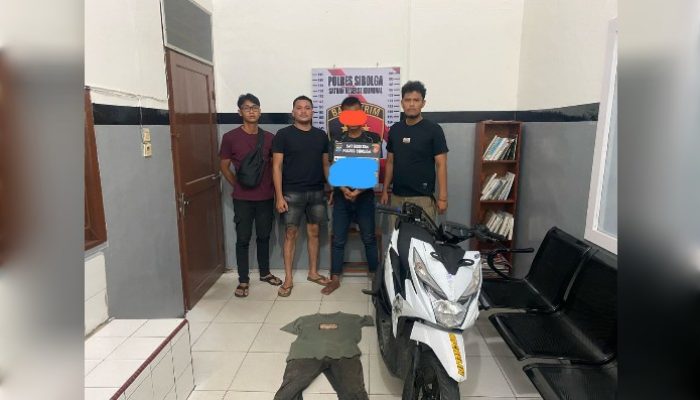 Pria Asal Nias Maling Sepeda Motor di Sibolga Disembunyikan di Rumah Kosong