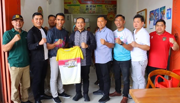 Kapolres Tebingtinggi Coffee Morning Bahas Power Fit Sumut Run Festival 2025