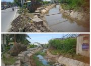 Warga Apresiasi Pembersihan Parit Kanal Bersejarah di Pangkalan Brandan Langkat