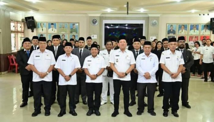 Wali Kota Sibolga Lantik 31 Orang Pejabat Manajerial Administrator dan Pengawas, Berikut Nama-namanya
