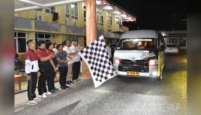 Wali Kota Syukri Berangkatkan 17 Atlet Taekwondo ke Kejuaraan MBW International Championship Malaysia, Siapkan Bonus Untuk Peraih Medali
