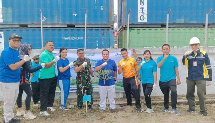 Peringati Hari Lingkungan Hidup Sedunia, Pelindo Multi Terminal Branch Sibolga Gelar Aksi Tanam Pohon