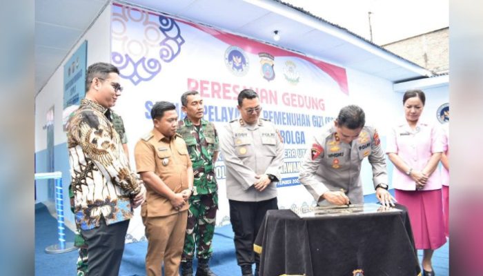 Wali Kota Sibolga Saksikan Peresmian Gedung SPPG Polres Sibolga Oleh Kapoldasu