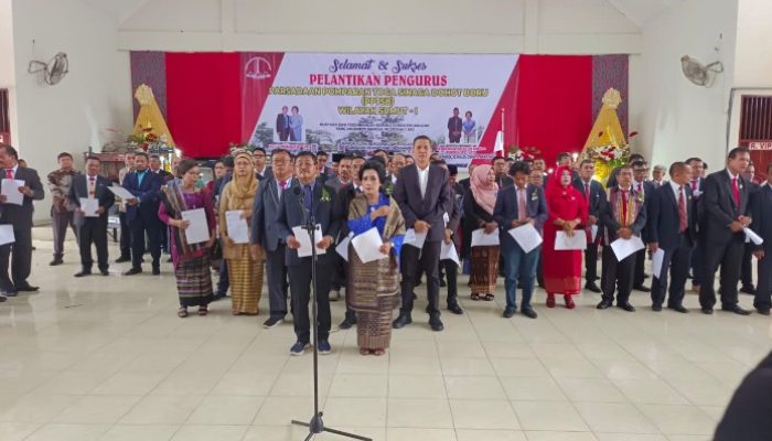 Pelantikan Ketua PPTSB Wilayah Sumut I Berlangsung Meriah, DR Timbul Sinaga: Prioritas Utama Benahi Program yang Telah Dibuat