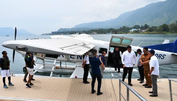 Era Baru Pariwisata Samosir: Pesawat Amfibi Bisa Langsung Mendarat di Danau Toba