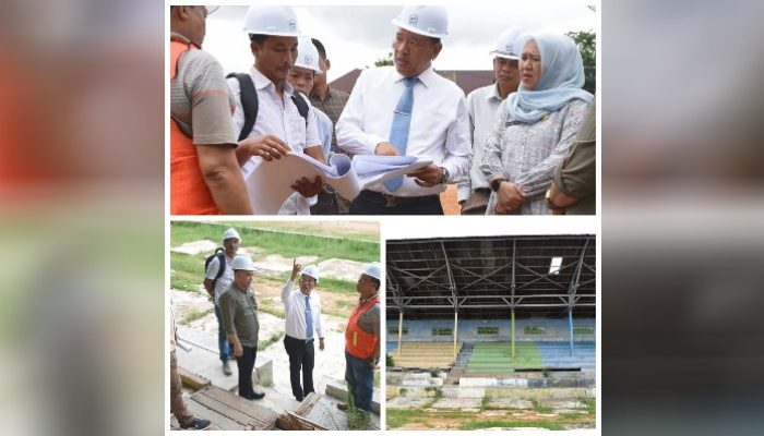 Stadion Horas Sibolga Mulai Direhab, Wakil Wali Kota Turun Langsung Mengecek
