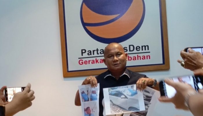 Ini Klarifikasi Rahmansnyah Sibarani Terkait Bentrok Massa di Tapteng Saat Demo