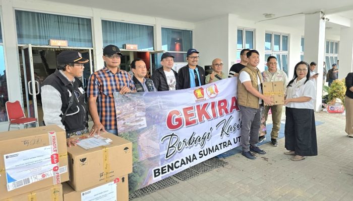 DPP Gerakan Kristiani Indonesia Raya (GEKIRA) Hadir di Taput Berikan Bantuan Kemanusiaan