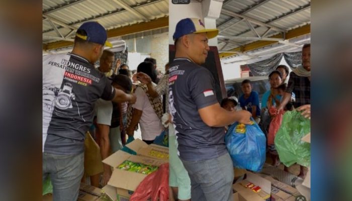 PWI Sibolga-Tapteng Salurkan Bantuan Rahmansyah untuk Korban Bencana
