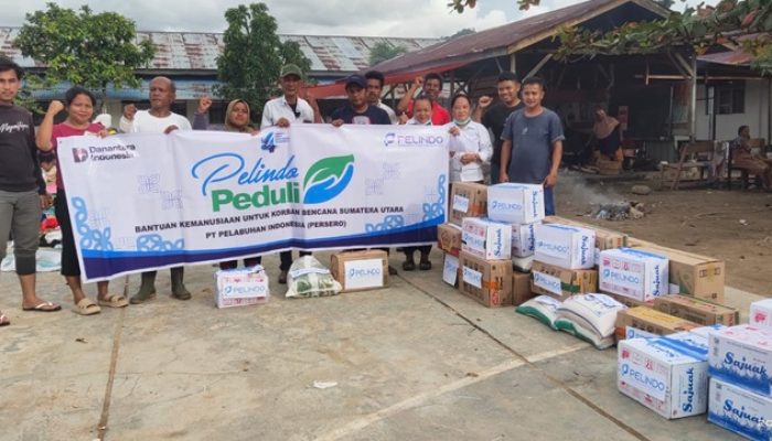 Pelindo Sibolga Salurkan Bantuan untuk Masyarakat Sibolga-Tapanuli Tengah yang Terdampak Banjir dan Longsor