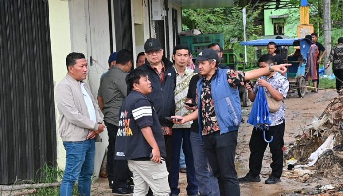 Wali Kota Bersama Dirjen PKP Tinjau Lokasi Relokasi Pembangunan Perumahan Untuk Korban Banjir Sibolga