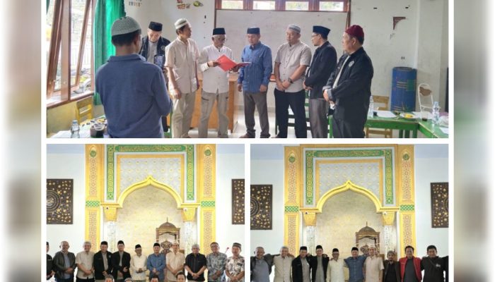 M Yusuf Silaban Terpilih Menjadi Ketua Umum Badan Kemakmuran Masjid Taqwa Siborongborong