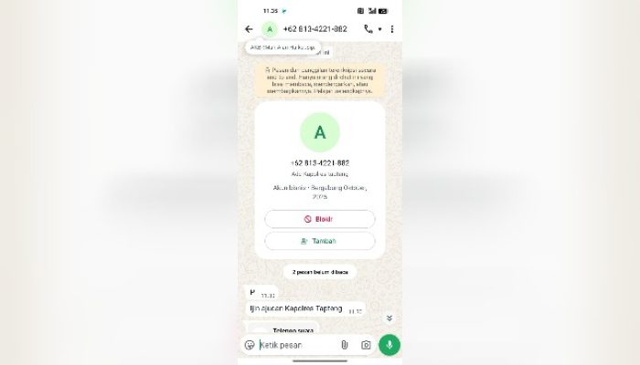 Nama Kapolres Tapteng yang Baru Langsung Dicatut Penipu: Modusnya Perkenalan Ujungnya Minta Biaya Operasional