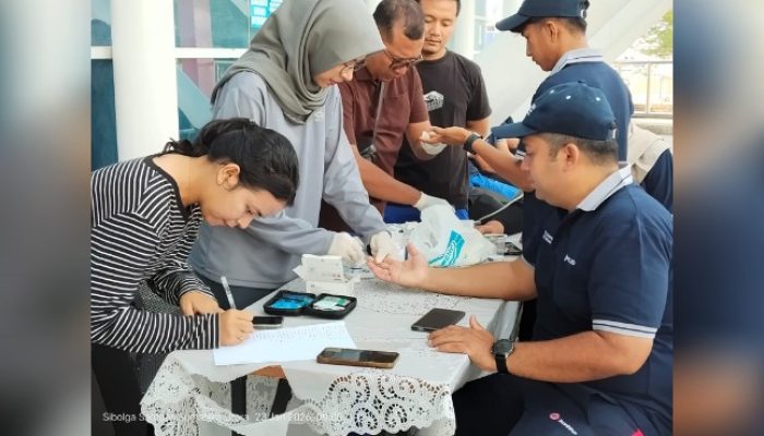 Peringati Bulan K3, Pelindo Sibolga Adakan Pemeriksaan Kesehatan dan Kegiatan Olahraga