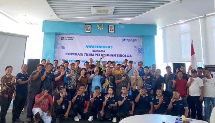 Pelindo Sibolga Perkuat Budaya K3 melalui Sosialisasi Awareness K3 Keselamatan Kerja bagi TKBM