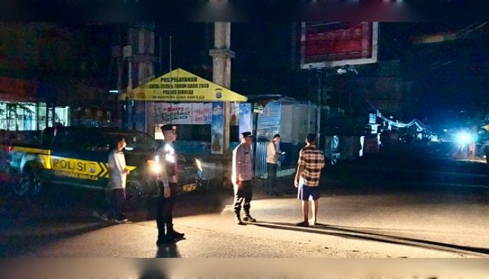 Cegah Tawuran dan Geng Motor, Polres Sibolga Gelar Patroli Asmara Subuh