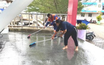 Tingkatkan Pelayanan, Pelindo Sibolga Lakukan Gerakan Terminal Penumpang Bersih dan Rapi