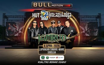 Jamrud Siap Guncang Malam Puncak HUT ke-326 Kota Sibolga di Lapangan Simare-mare