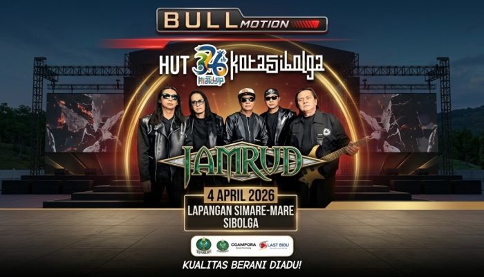 Jamrud Siap Guncang Malam Puncak HUT ke-326 Kota Sibolga di Lapangan Simare-mare