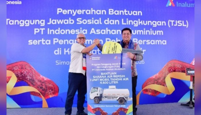 Kembali PT Inalum Salurkan Bantuan, Bupati Vandiko: Inalum Telah Menyentuh Berbagai Aspek Kehidupan Masyarakat