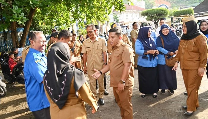 Wali Kota Sibolga Sidak Pastikan Disiplin Aparatur dan Pelayanan yang Maksimal