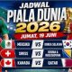 Ini Jadwal Piala Dunia 2026 Jumat 19 Juni: Laga Penentu Fase Grup