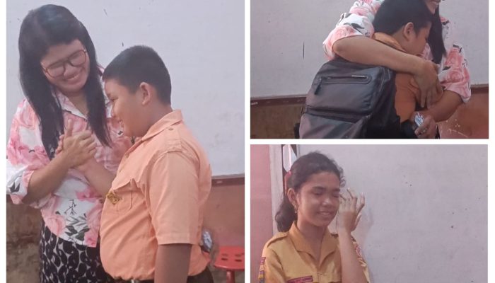 Momen Haru Saat Pembagian Rapor di SD Nagoya Pandan: Ada Suka dan Air Mata