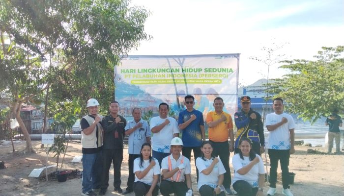 Pelindo Sibolga Tanam Pohon Lewat Program “Communitree” Peringati Hari Lingkungan Hidup 2026