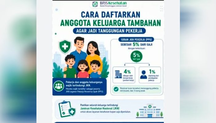 Begini Cara Mendaftarkan Keluarga Tambahan agar Masuk Tanggungan JKN: Pekerja Wajib Tahu Ini