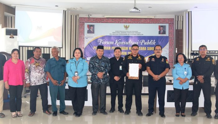 Forum Konsultasi Publik PPN Sibolga: Aplikasi “SAMOSIR” Mudahkan Pelayanan